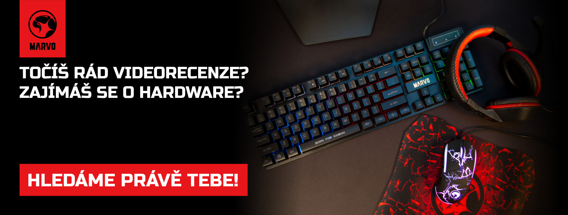 Staň se MARVO recenzentem